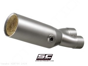 Conic "70s Style" Exhaust by SC-Project Yamaha / XSR700 / 2019