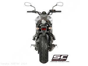 Conic "70s Style" Exhaust by SC-Project Yamaha / XSR700 / 2020