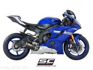 SC1-R Exhaust by SC-Project Yamaha / YZF-R6 / 2020