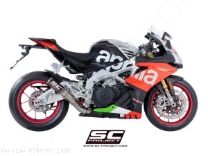 CR-T Exhaust by SC-Project Aprilia / RSV4 RF / 2018