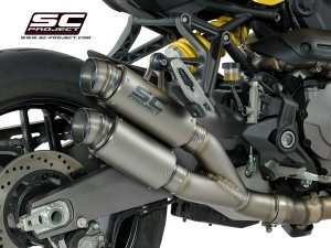 GP70-R Exhaust by SC-Project Ducati / Monster 1200 / 2020