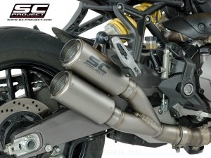 CR-T Exhaust by SC-Project Ducati / Monster 1200 25 ANNIVERSARIO / 2018