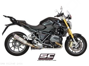 Oval Exhaust by SC-Project BMW / R1200R / 2016