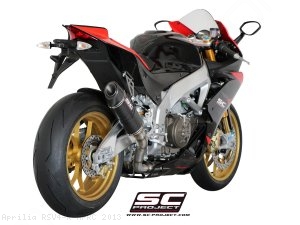 Race Oval Exhaust by SC-Project Aprilia / RSV4 R APRC / 2013