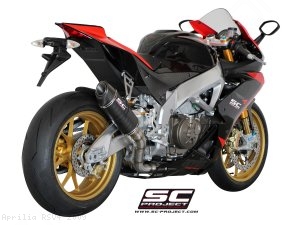 Race Oval Exhaust by SC-Project Aprilia / RSV4 / 2009