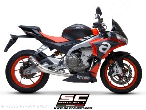 Aprilia rs 660 aftermarket exhaust cheap