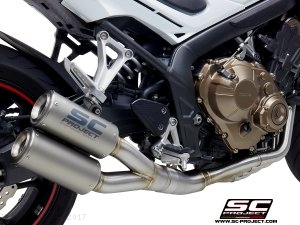 CR-T Exhaust by SC-Project Honda / CB650F / 2017