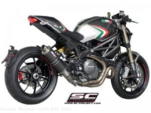 Oval R60 Exhaust by SC-Project Ducati / Monster 1100 EVO / 2012