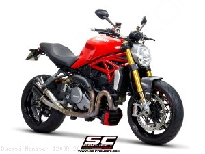 CR-T Exhaust by SC-Project Ducati / Monster 1200R / 2016