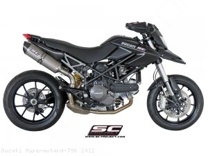 Oval Exhaust Ducati / Hypermotard 796 / 2012 (D05-02)