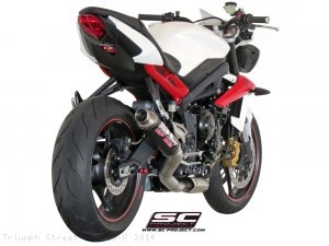 GP M2 Exhaust Triumph Street Triple R 2014 T13 18C