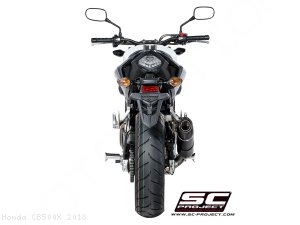 Oval Exhaust by SC-Project Honda / CB500X / 2018