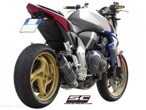 Oval De-Cat Exhaust by SC-Project Honda / CB1000R / 2012