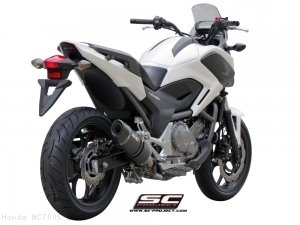 Oval Exhaust by SC-Project Honda / NC700S / 2014