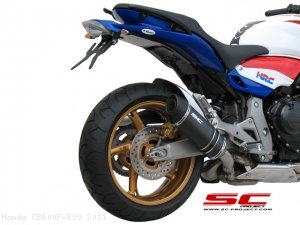 Oval Exhaust by SC-Project Honda / CB600F 599 / 2011