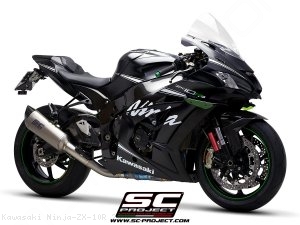 SC1-R Exhaust by SC-Project Kawasaki / Ninja ZX-10R / 2018