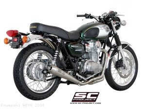 Conic Full System Exhaust by SC-Project Kawasaki / W800 / 2014