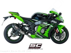 Race Oval Exhaust by SC-Project Kawasaki / Ninja ZX-10R / 2016