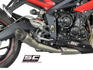 Conic Exhaust by SC-Project Triumph / Street Triple / 2015