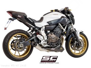 S1 Exhaust by SC-Project Yamaha / MT-07 / 2015