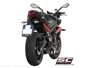 Conic Exhaust by SC-Project Triumph / Street Triple / 2013