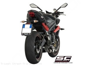 Conic Exhaust by SC-Project Triumph / Street Triple R / 2016