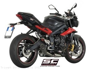 Conic Exhaust by SC-Project Triumph / Street Triple / 2013