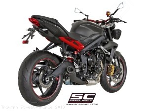 Conic Exhaust by SC-Project Triumph / Street Triple / 2013