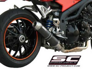 Triumph Speed Triple Low Mount GP-EVO Exhaust