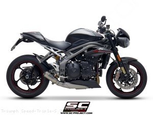 CR-T Exhaust by SC-Project Triumph / Speed Triple S / 2018