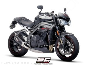 SC1-R Exhaust by SC-Project Triumph / Speed Triple S / 2019