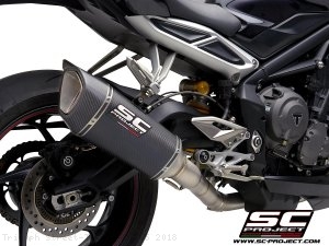 SC1-R Exhaust by SC-Project Triumph / Street Triple R 765 / 2018