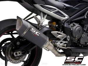 SC1-R Exhaust by SC-Project Triumph / Street Triple S 765 / 2019