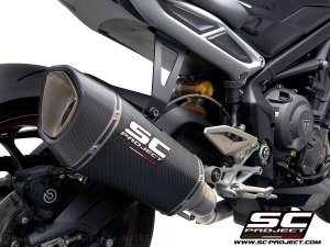 SC1-R Exhaust by SC-Project Triumph / Street Triple R 765 / 2018