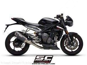 SC1-R Exhaust by SC-Project Triumph / Street Triple S 765 / 2019