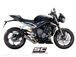 S1 Exhaust by SC-Project Triumph / Street Triple R 765 / 2017