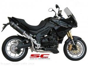 Oval Exhaust Triumph Tiger 1050 2010 T03 H02