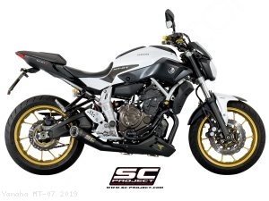 Conic Exhaust by SC-Project Yamaha / MT-07 / 2019