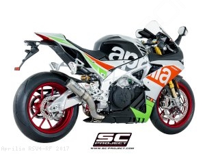 CR-T Exhaust by SC-Project Aprilia / RSV4 RF / 2017