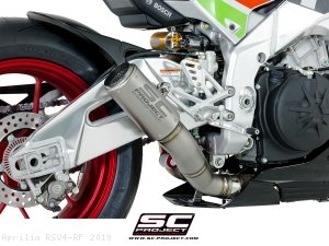 CR-T Exhaust by SC-Project Aprilia / RSV4 RF / 2019