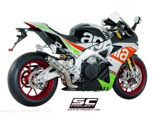 GP70-R Exhaust by SC-Project Aprilia / RSV4 RR / 2017