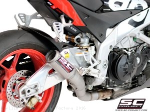 CR-T Exhaust by SC-Project Aprilia / Tuono V4 1100 Factory / 2016