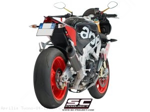 Race Oval Exhaust by SC-Project Aprilia / Tuono V4 1100 Factory / 2015