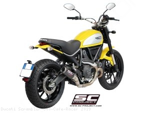 CR-T Exhaust by SC-Project Ducati / Scrambler 800 Cafe Racer / 2019