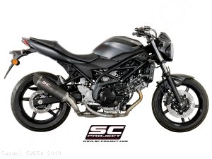 Oval Exhaust by SC-Project Suzuki / SV650 / 2019