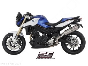 Oval Exhaust by SC-Project BMW / F800R / 2016