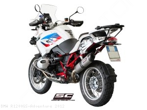 Oval Exhaust by SC-Project BMW / R1200GS Adventure / 2012