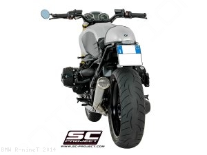 Conic "70s Style" Exhaust by SC-Project BMW / R nineT / 2014