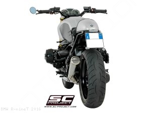 Conic "70s Style" Exhaust by SC-Project BMW / R nineT / 2016