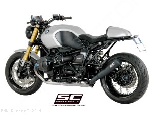 Conic "70s Style" Exhaust by SC-Project BMW / R nineT / 2014